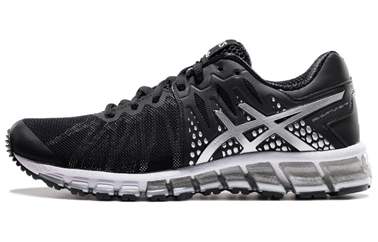 

Кроссовки для бега Gel-Quantum 180 женские с низким верхом, черные/белые Asics