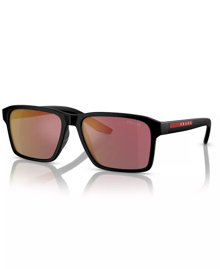 

Мужские солнцезащитные очки, PS 05YS PRADA LINEA ROSSA, черный