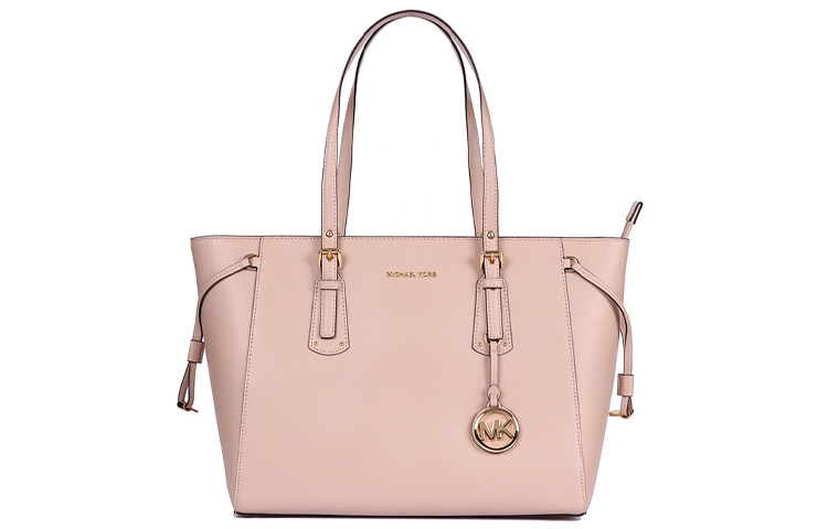 

MICHAEL KORS Кожаная сумка Voyager Catfish Женская розовая