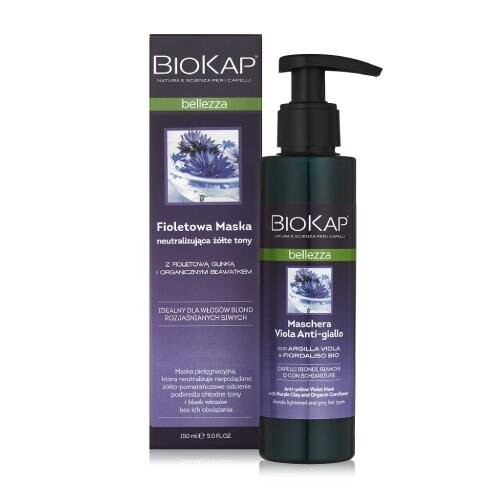 

Biokap, Фиолетовая маска, нейтрализующая желтые тона, 150 мл