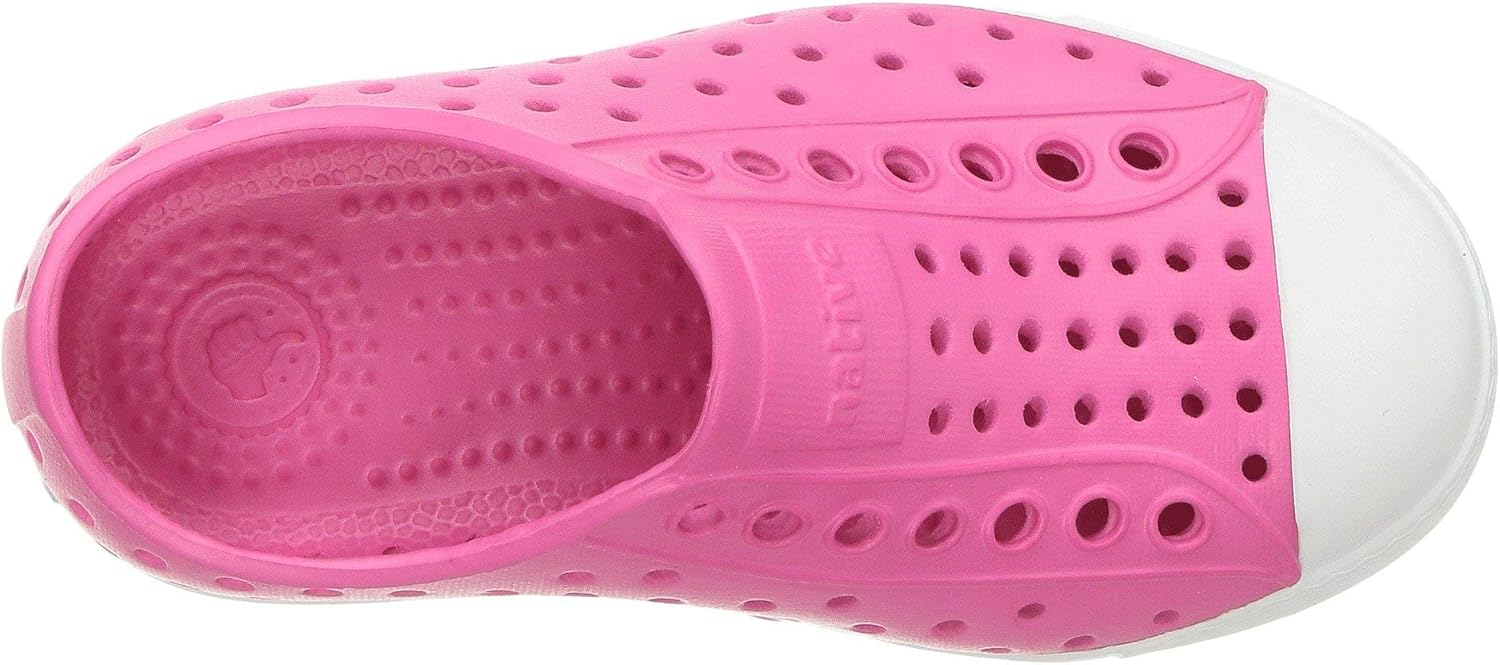 Кроссовки Native Shoes Jefferson для детей любого пола (малыши/маленькие дети), розовый/белый — фото 2