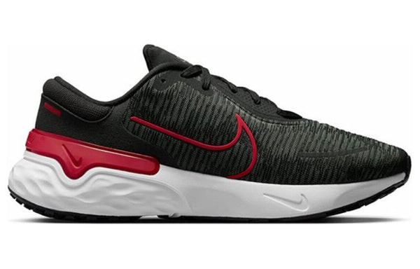 Кроссовки Nike Renew Run 4 Road Running Shoes 'Black University Red', черный — фото 2