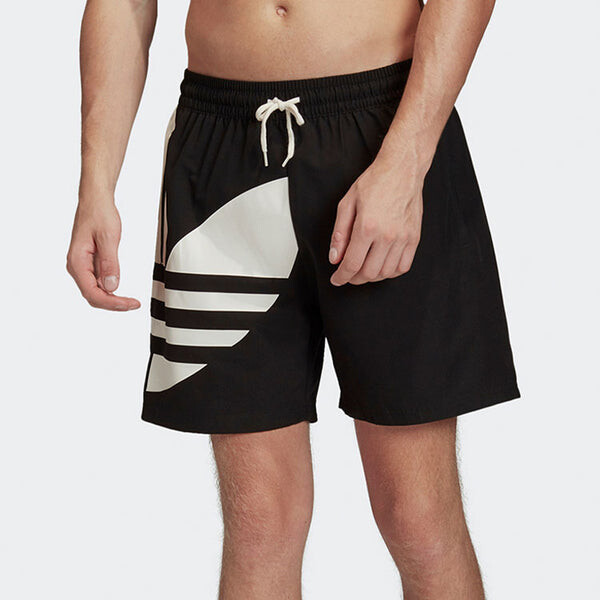 Шорты trefoil swim shorts '' Adidas, черный — фото 3