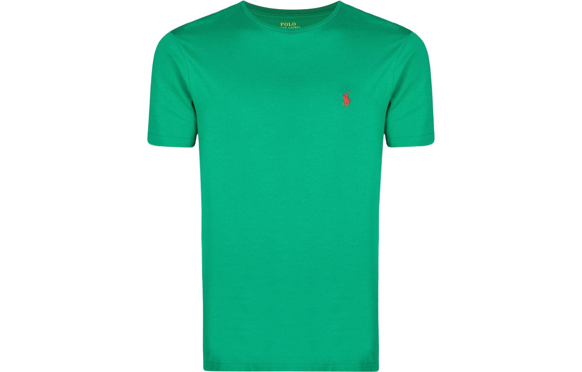 

Футболка с вышитым логотипом Polo Ralph Lauren, зеленый