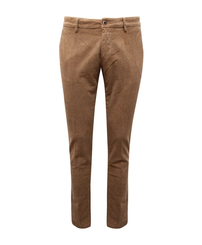 

Бархатные брюки в миланском стиле Mason'S, бежевый