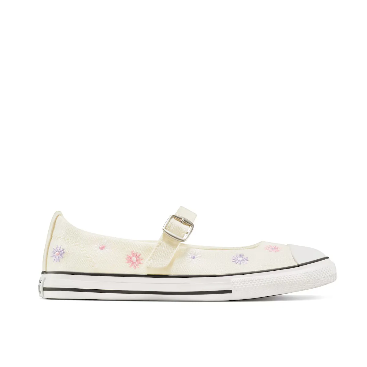 

Детские повседневные кеды Converse Chuck Taylor All Star Dainty Mary Jane Joyful Florals, бежевый