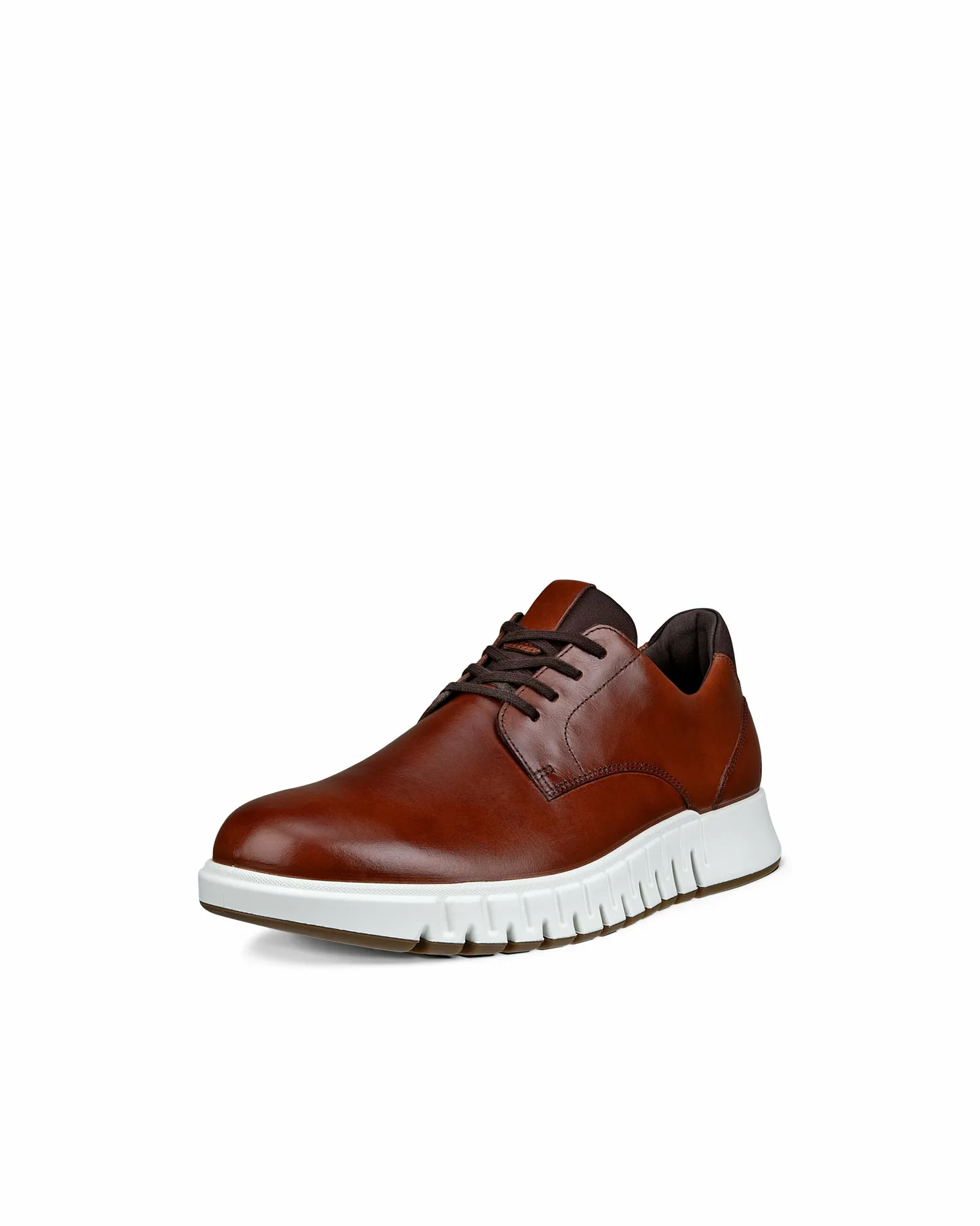 Мужские повседневные туфли ECCO Groove Hybrid из натуральной кожи, MINK/MOCHA