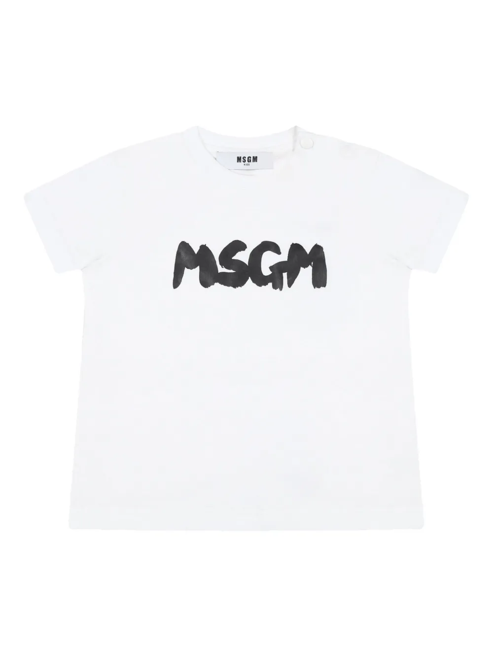 

Футболка с логотипом MSGM Kids, белый