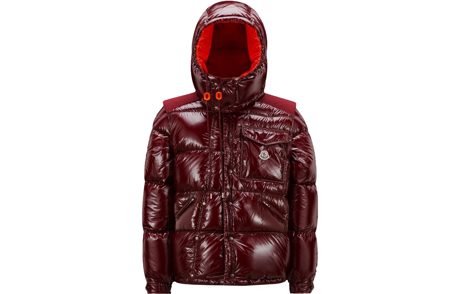 

FW23 Karakorum Series Пуховик Мужской Бордо Красный Moncler