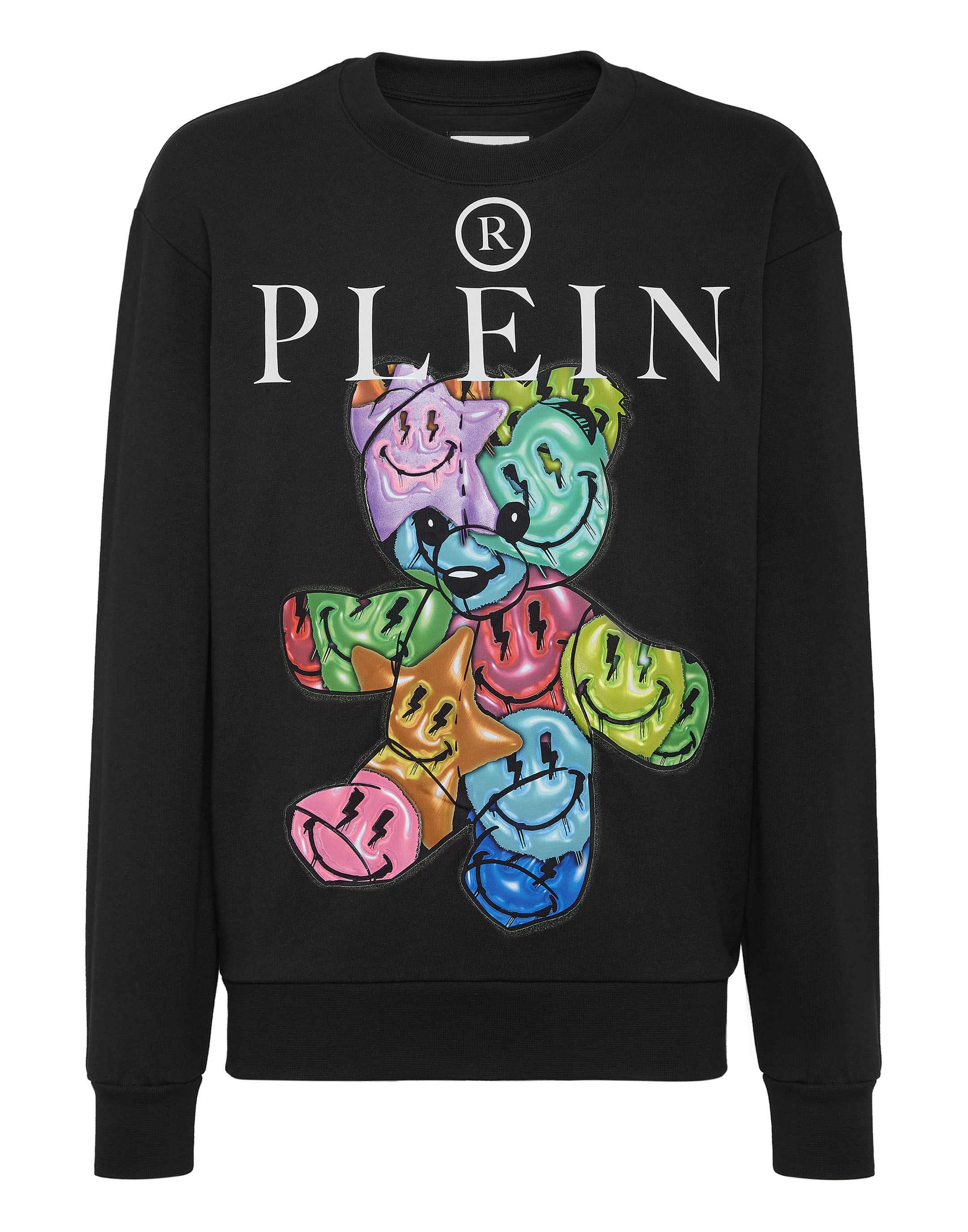 

Толстовка с круглым вырезом Teddy Bear PHILIPP PLEIN, черный