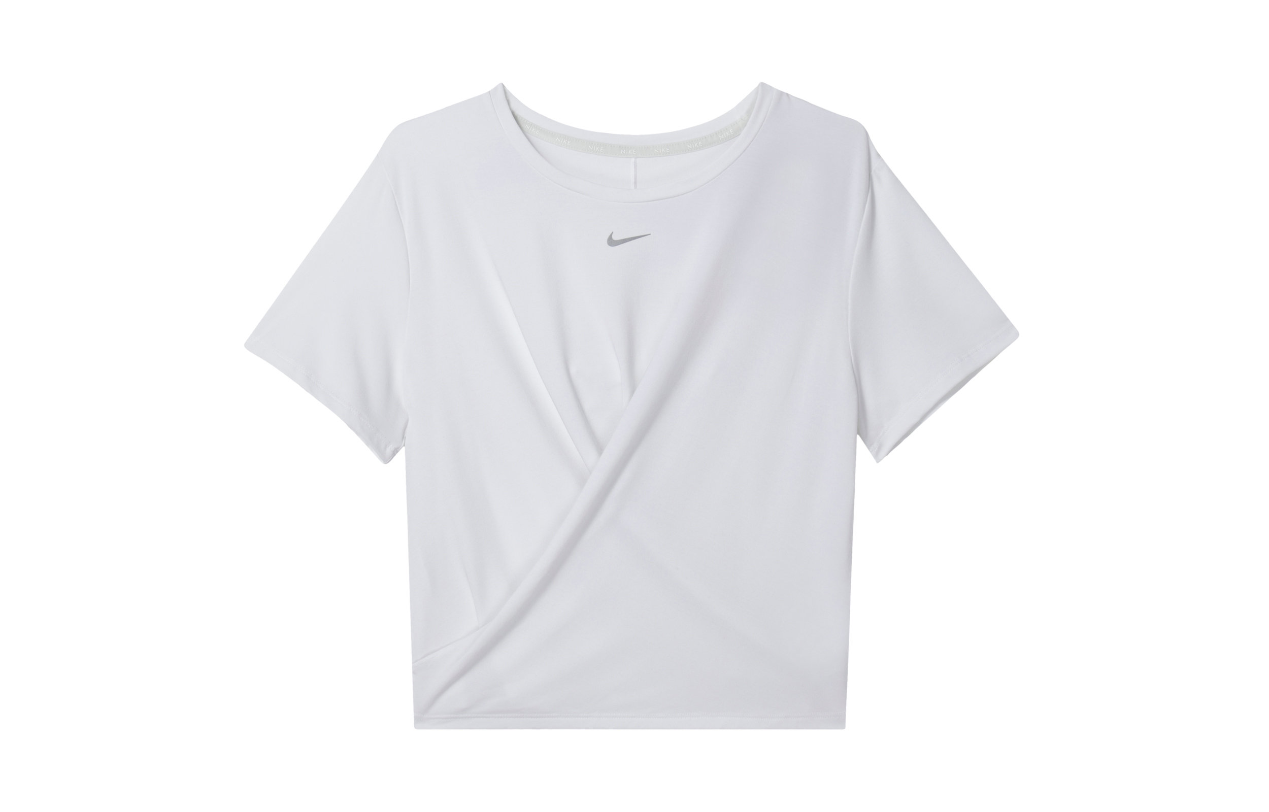 

Укороченный топ Dri-Fit женский белый Nike