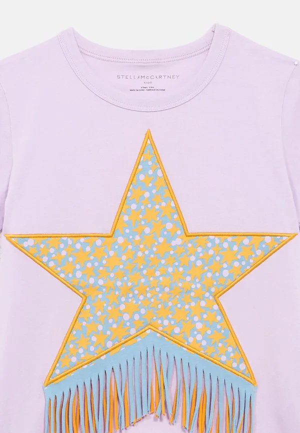 Футболка с принтом Stella Mccartney Kids, Purple — фото 3
