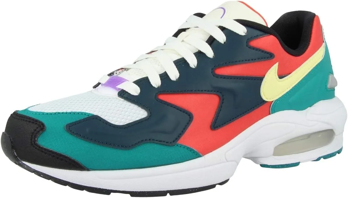 Мужские беговые кроссовки Nike Air MX Light 2 Sp, цвет Habanero Red, цвет Armory Navy 600, красный/темно-синий — фото 4