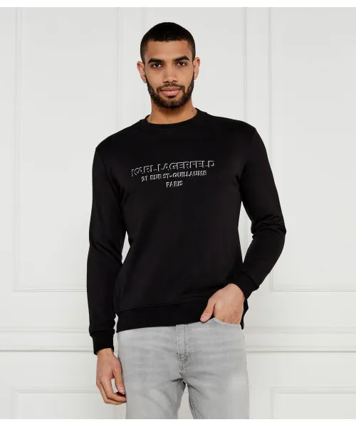 

Толстовка Regular fit Karl Lagerfeld, черный