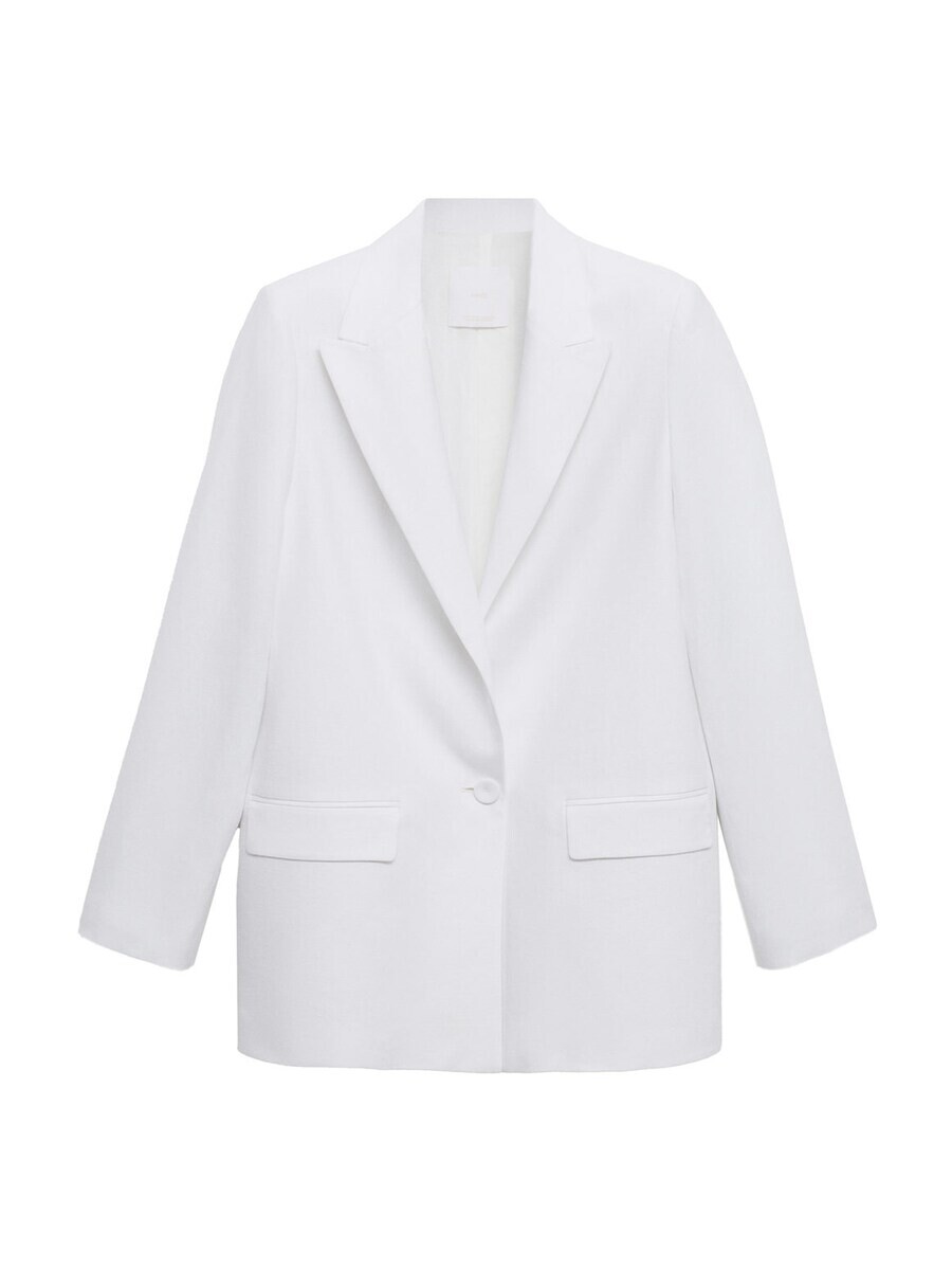 

Классический блейзер MANGO Blazer Eleli, белый