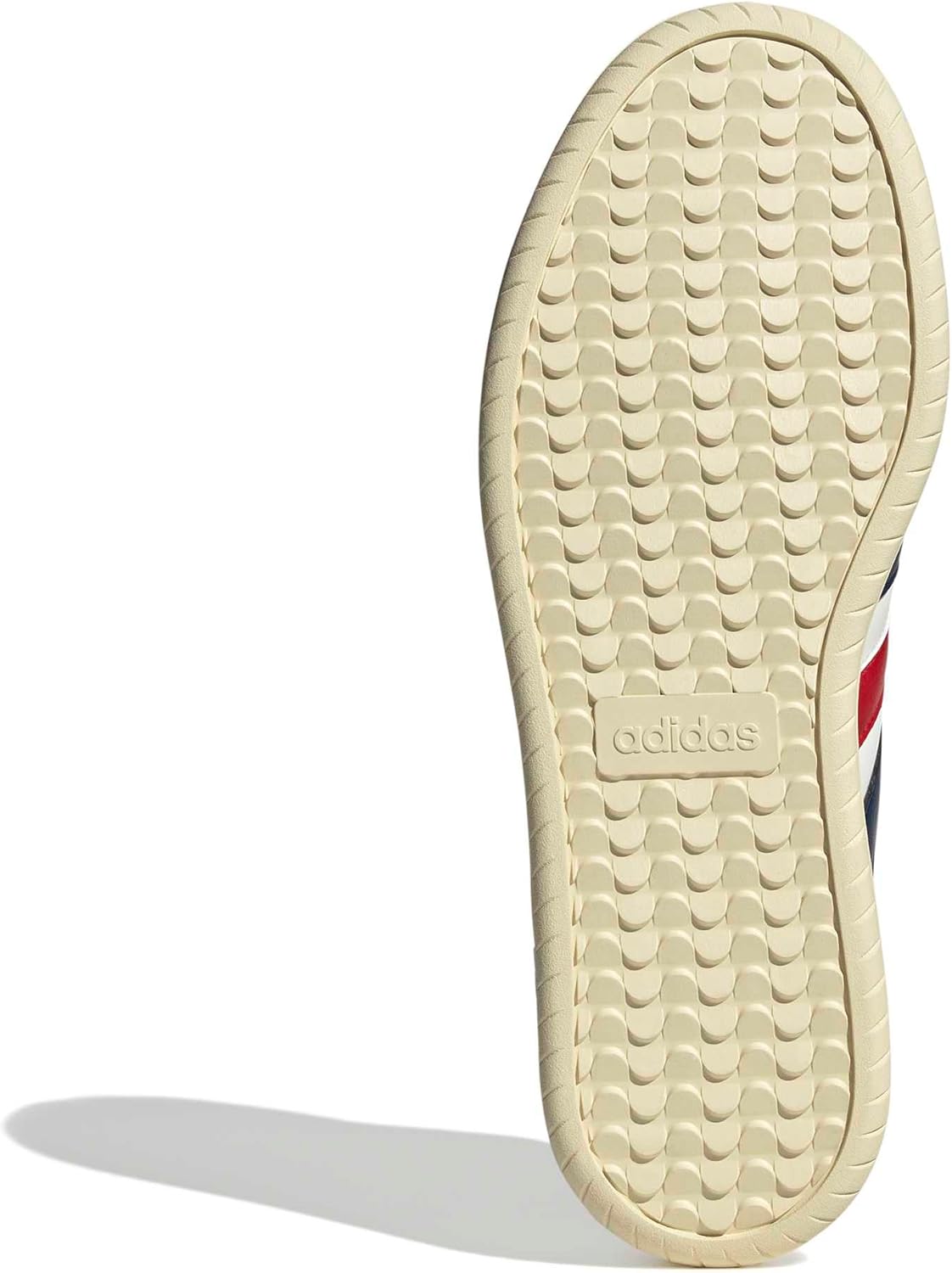 Мужские модные кроссовки Adidas Barreda, белый/синий/светло-белый/алый — фото 3