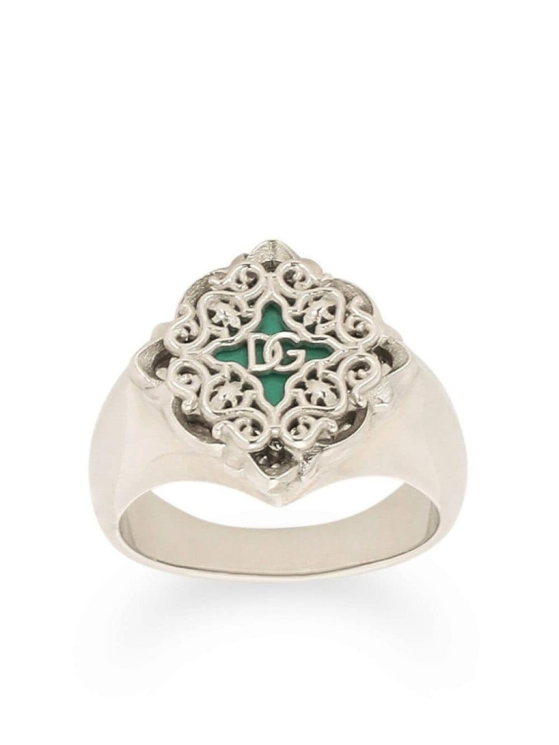 

Эмалированное кольцо Majolica Dolce & Gabbana, серебряный