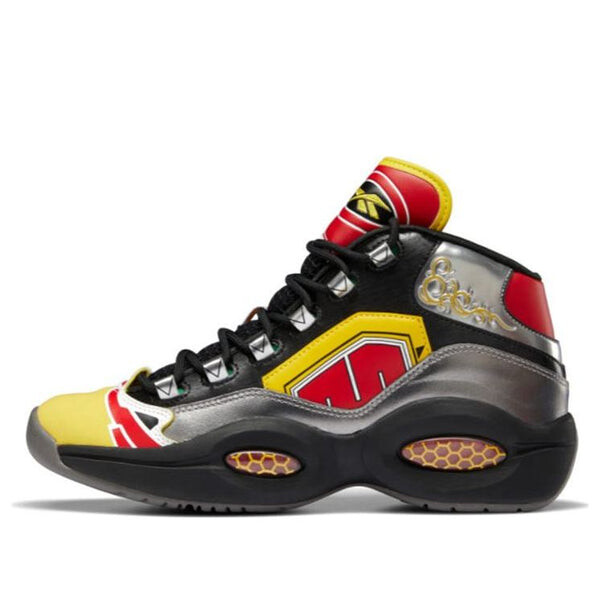 

Кроссовки power rangers x question mid 'megazord battle mode!' Reebok, красный