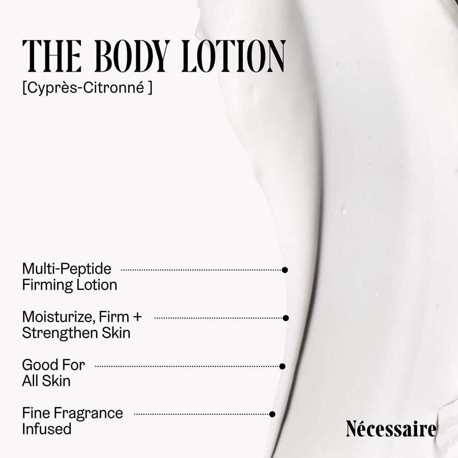 Лосьон для тела Cyprès-Citronné с 2,5% ниацинамида Nécessaire, 15.2 oz/450 mL — фото 4