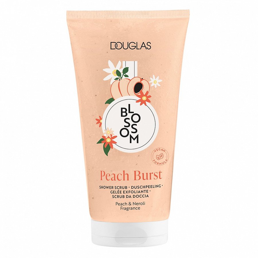 

Скраб для тела blossom peach burst shower scrub Douglas Collection, 150 мл