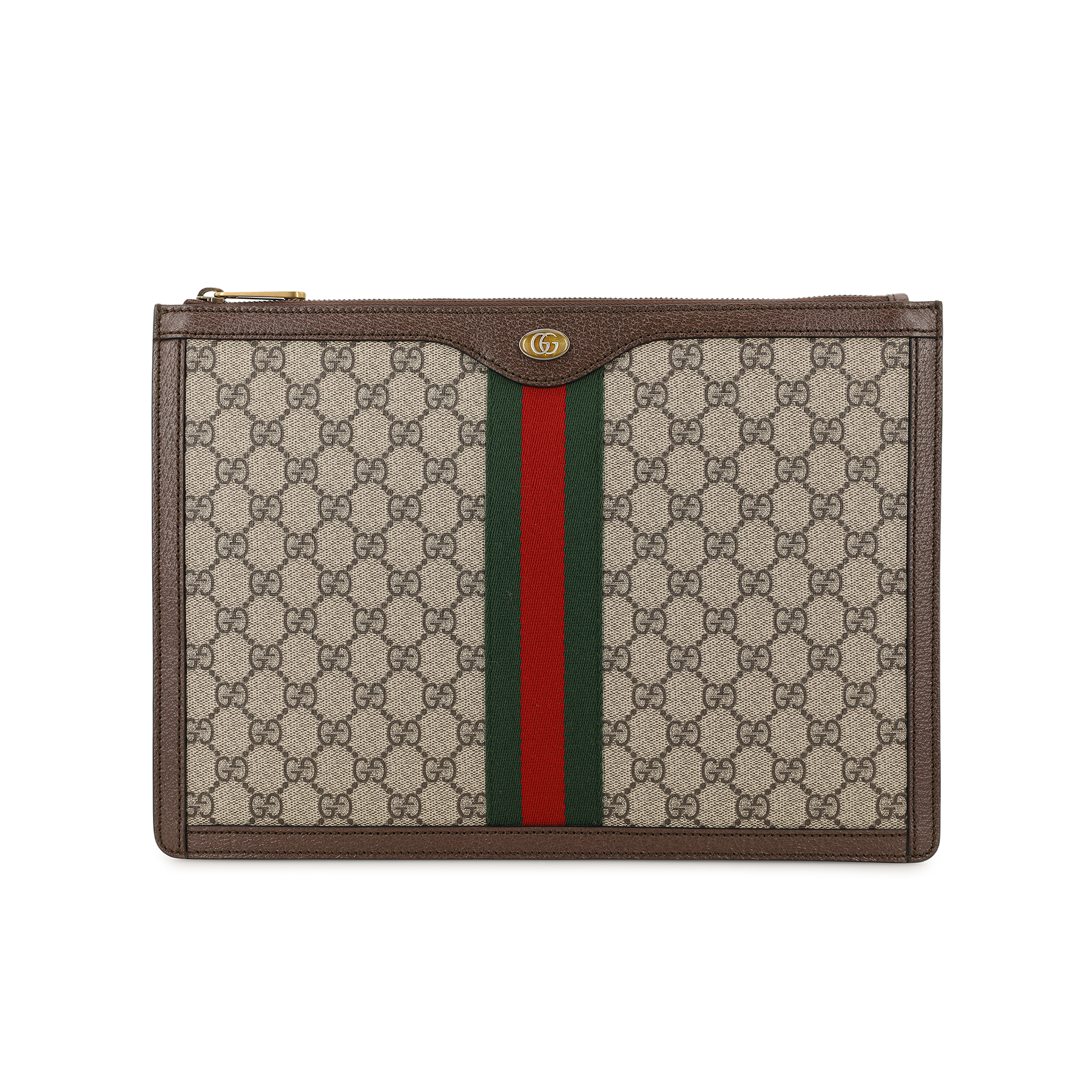 

GUCCI Мужская сумка Ophidia Canvas с кожаным клатчем, цвет черного дерева