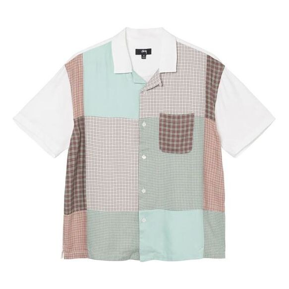 

Рубашка mixed check shirt 'multi-color' Stussy, мультиколор