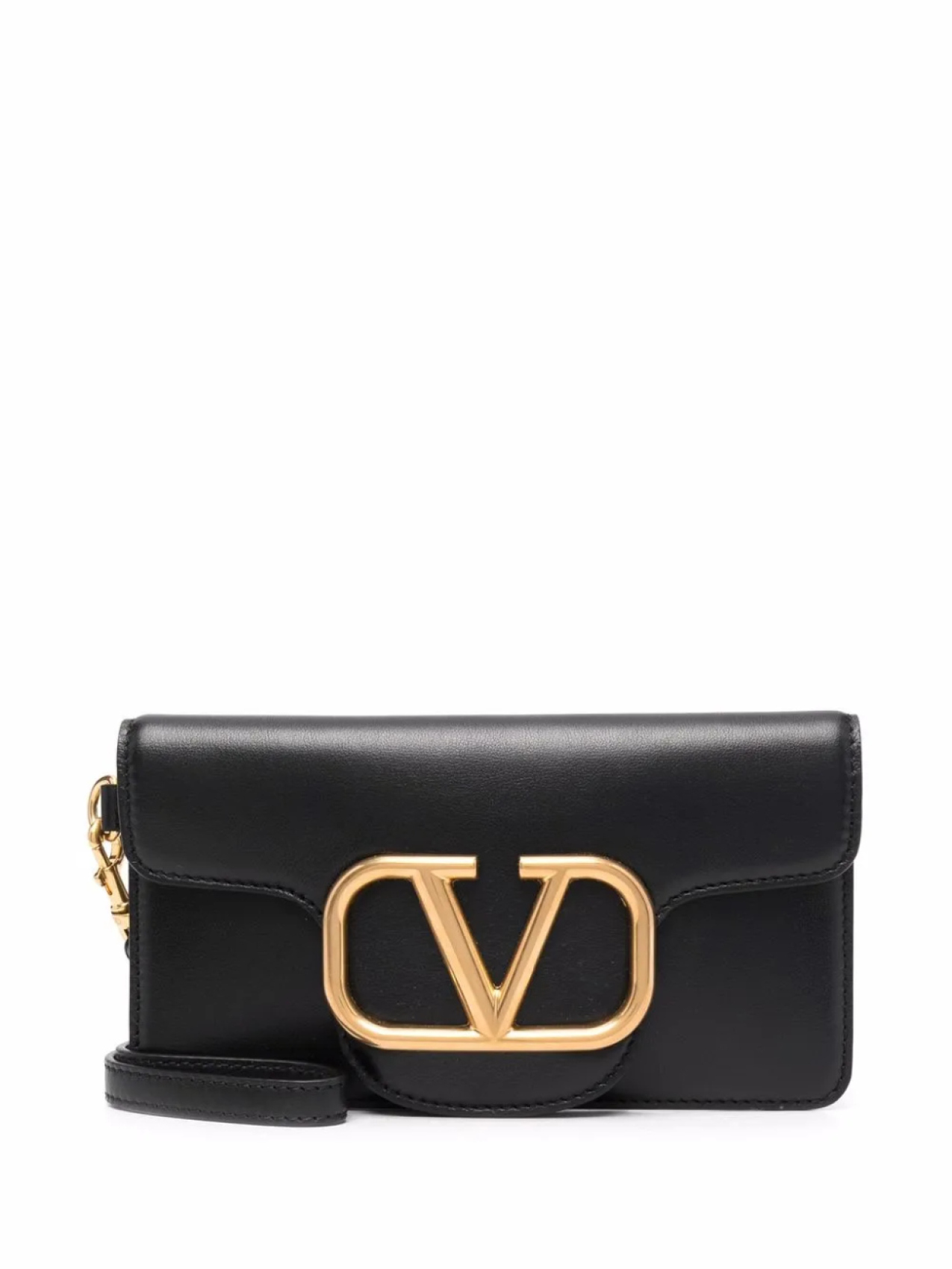 

Valentino Garavani кошелек с логотипом VLogo Signature, черный