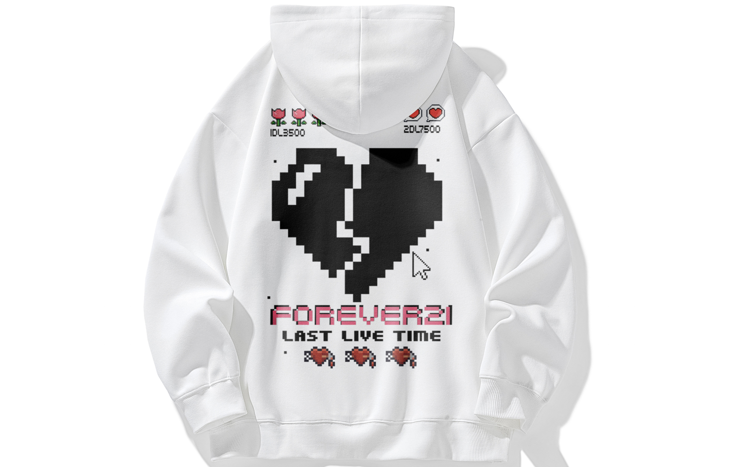 

Свитшот унисекс FOREVER 21, белый