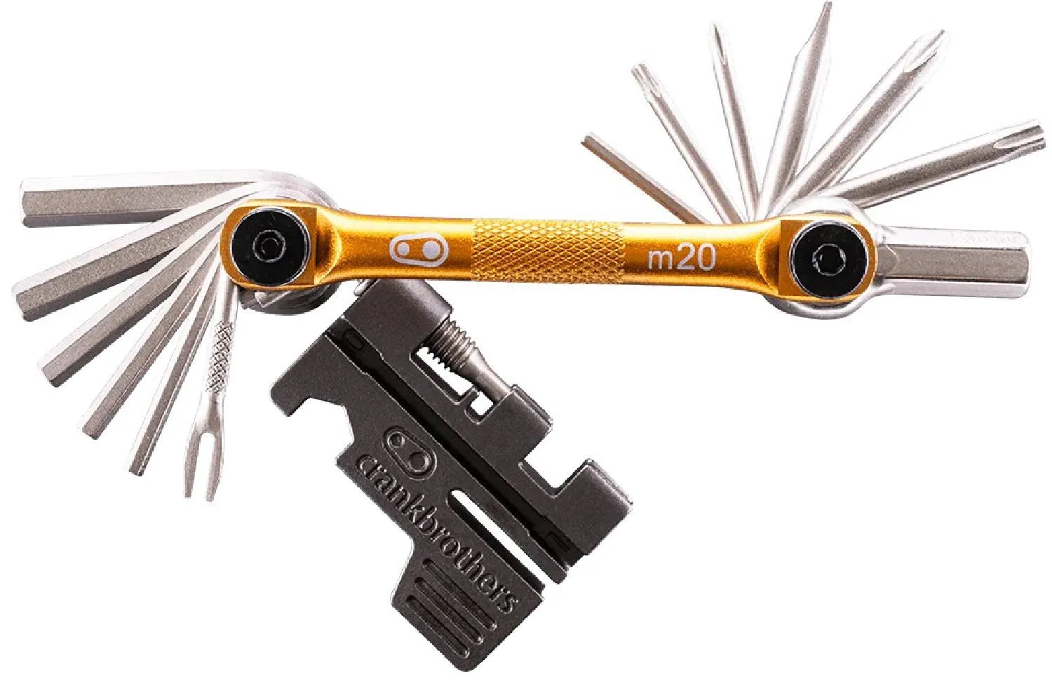 

М20 Мультитул crankbrothers, Gold