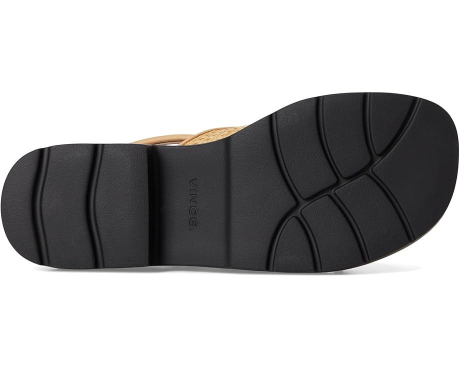 Туфли Vince Helena Raffia Slingback Sandals, цвет Toasted Wheat Raffia — фото 3