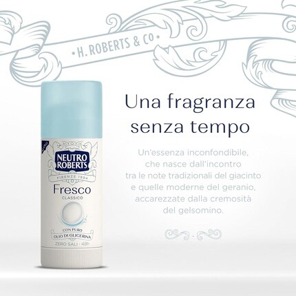 Дезодорант-карандаш Fresco Zero Aluminum Salts No Stains с чистым глицериновым маслом Дезодорант для женщин и мужчин Прошел дерматологические испытания 40 мл 48 часов Классический Neutro Roberts — фото 3