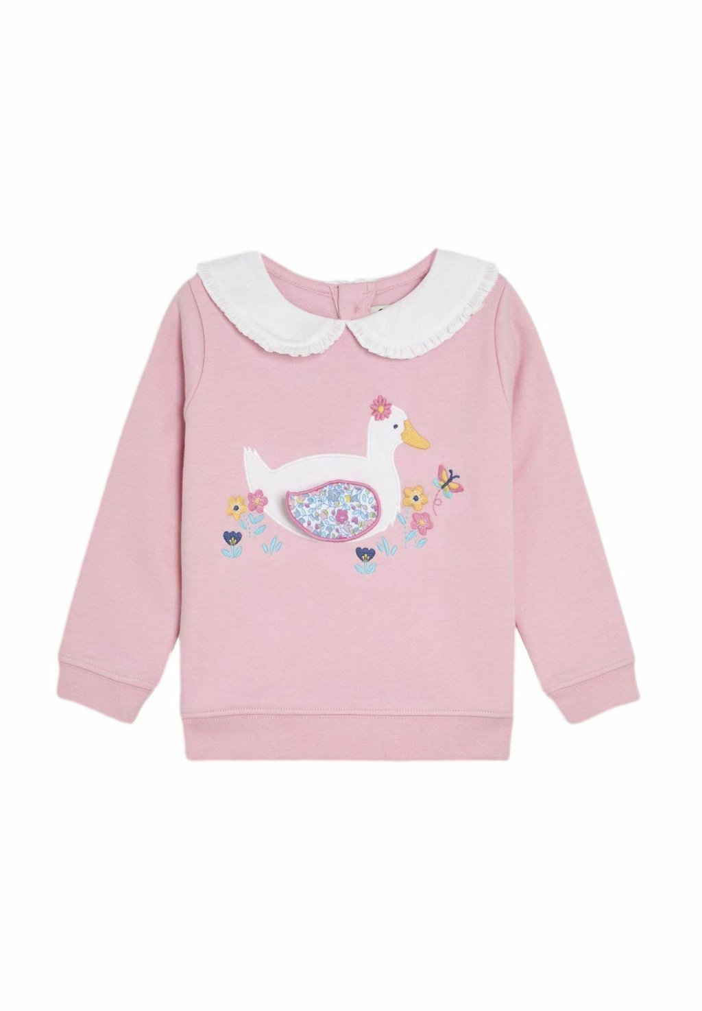 

Толстовка REGULAR FIT - FRILL COLLAR APPLIQUÉ JoJo Maman Bébé, фуксия