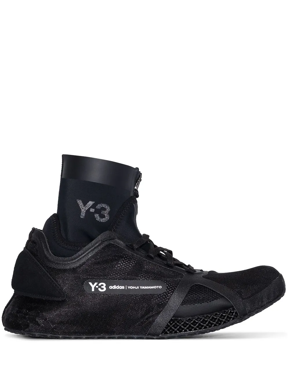 Кроссовки Y-3 Runner 4D IOW, черный — фото 2