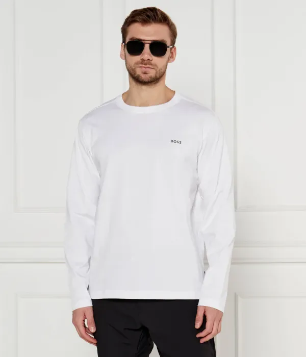 Футболка с длинным рукавом Te_Ufolong regular fit Boss Orange, белый