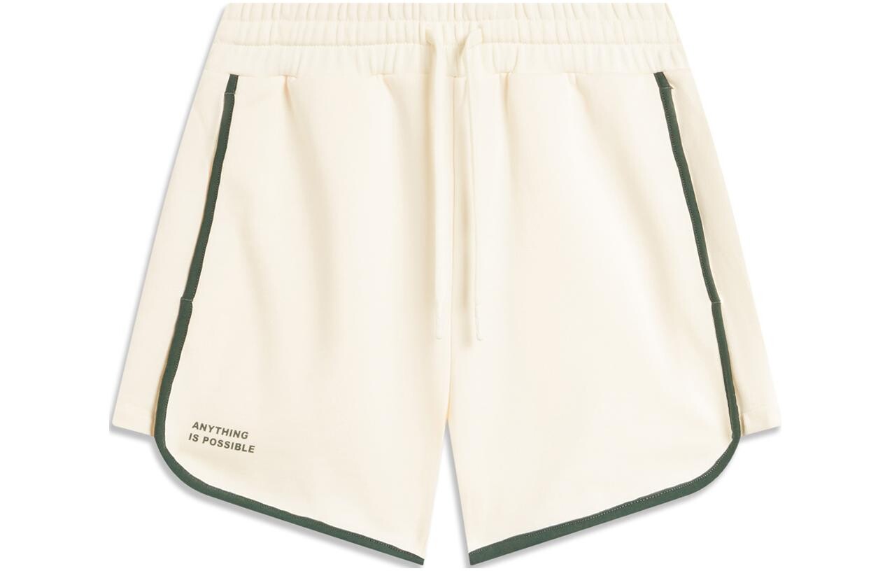 

Выходные молодежные повседневные шорты женские цвета Off White Lining