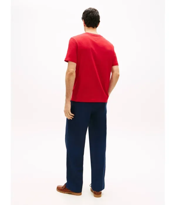 Футболка regular fit Tommy Hilfiger, красный — фото 3