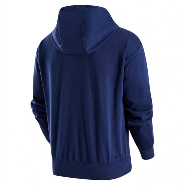 Толстовка с капюшоном track club dri fit трикотажные беговые Nike, синий — фото 4