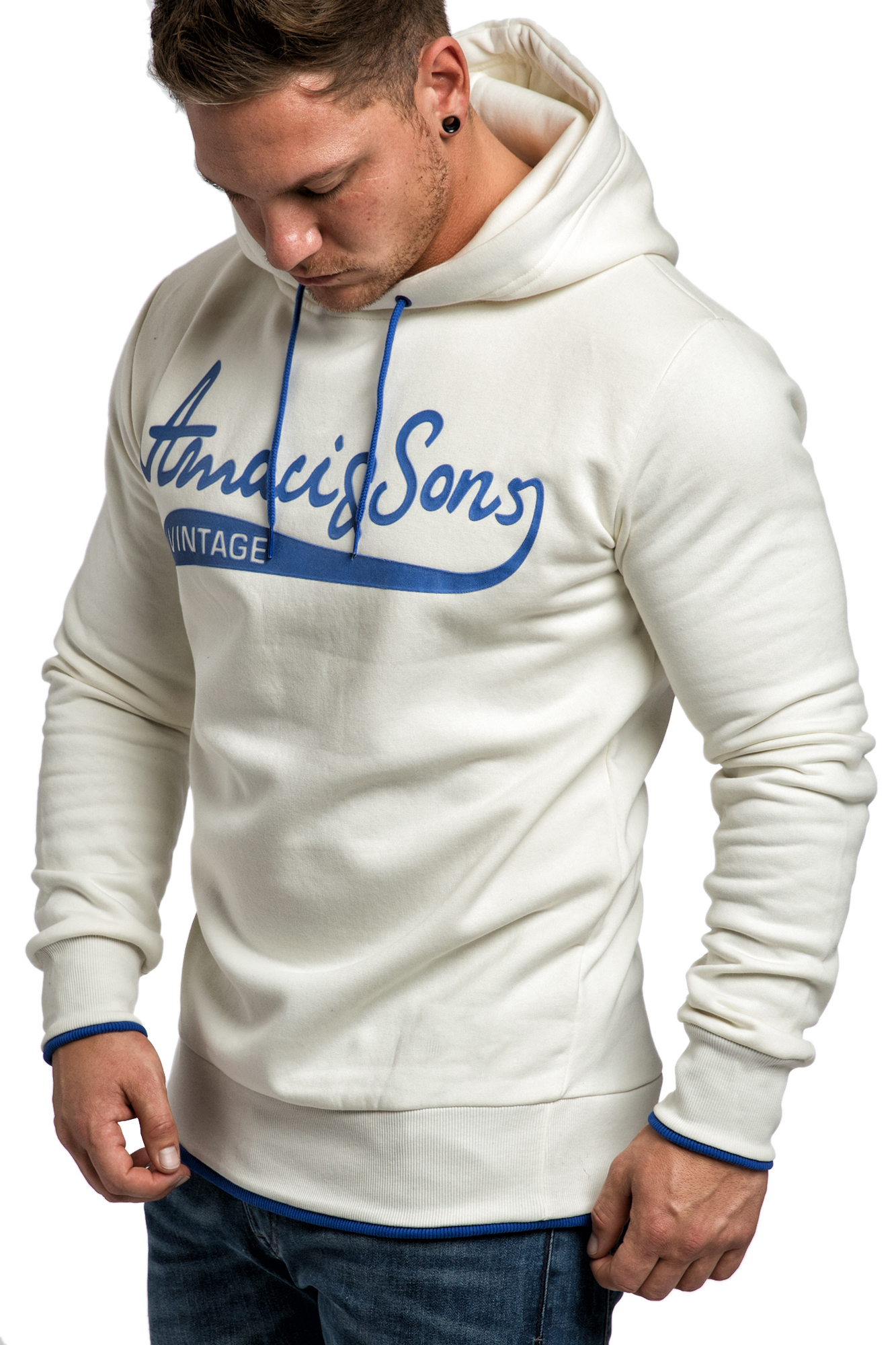 

Толстовка Amaci&Sons Kapuzenpullover MENIFEE, белый