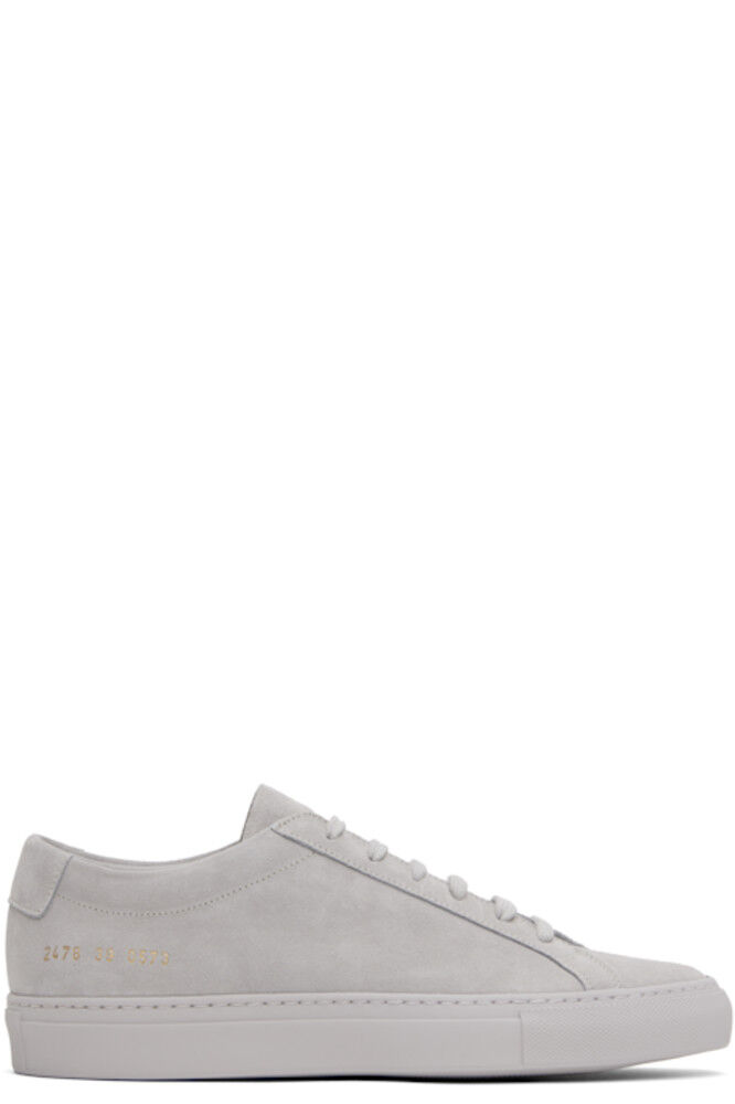 

Серые кроссовки Achilles Tonal Suede Common Projects