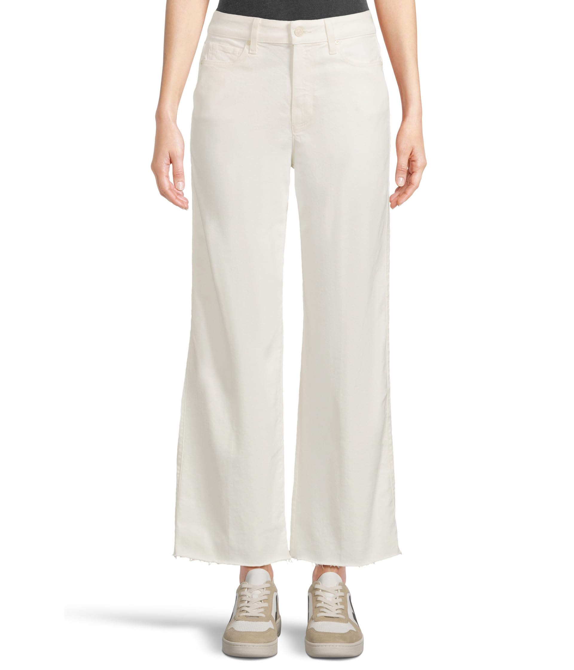 

Джинсы Paige Anessa Petite Raw Hem in Tonal Ecru, цвет Tonal Ecru