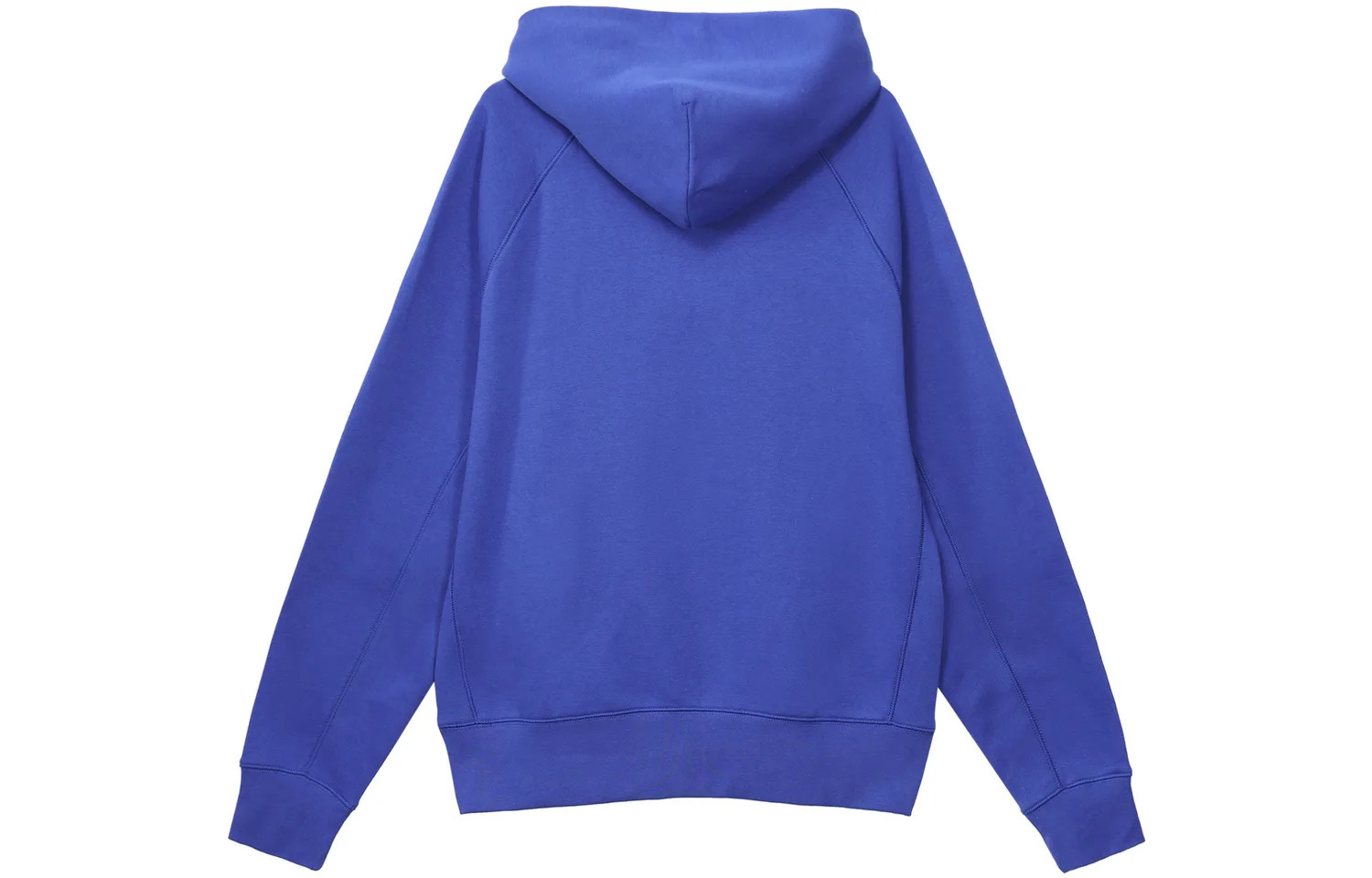 Nike Термохуди с капюшоном и флисовой подкладкой однотонного цвета men's game royal blue — фото 3