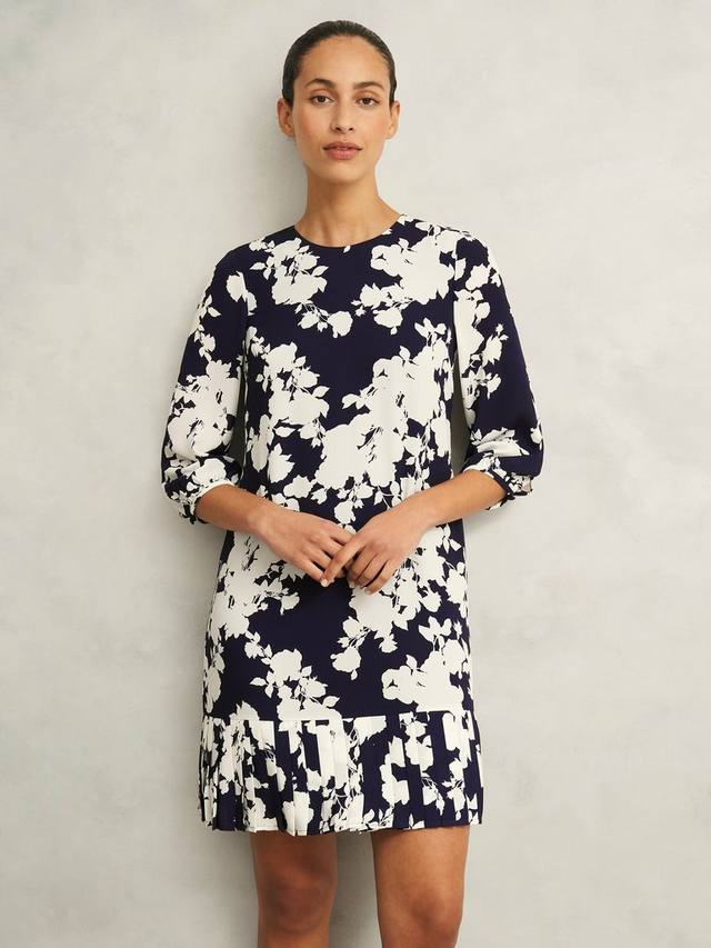 

Маленькое платье в цветочек от лианы Hobbs, цвет Midnight Ivory