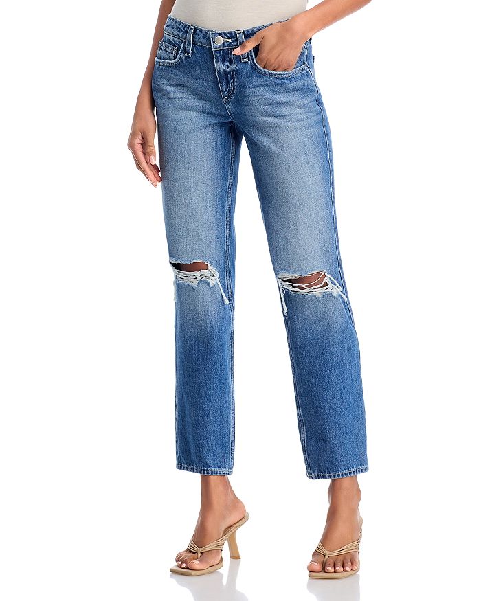 

Джинсы Nevia Low Rise Slouch Straight в цвете Woodrow Dest L'AGENCE, синий