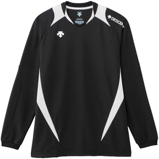 

Футболка с длинным рукавом Descente Unisex Adult Volleyball Classic Sweat Absorbent Quick Drying Stretch Men's Women's Practice Club