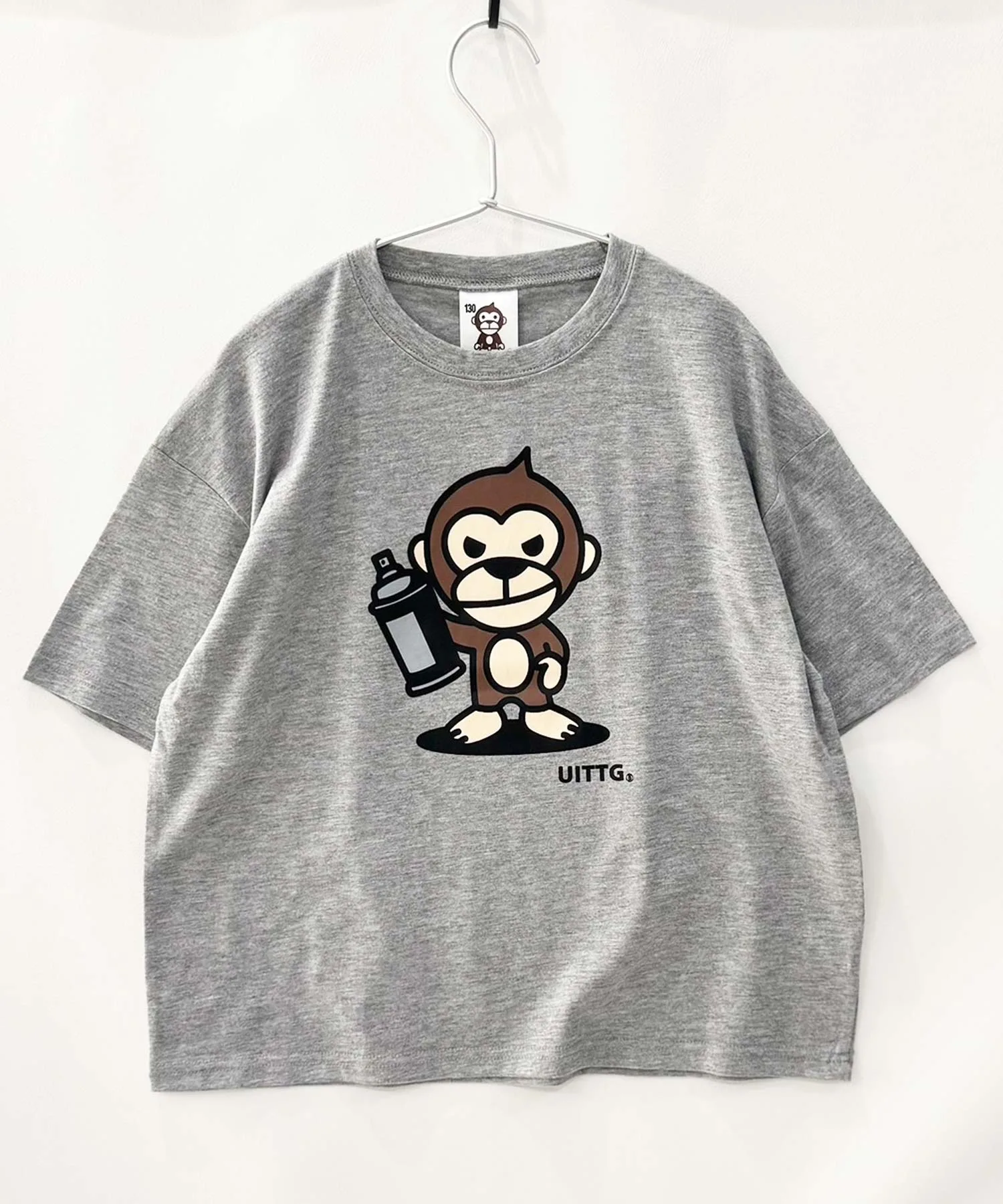 Детская футболка с принтом Universal Style Wear белый — фото 2
