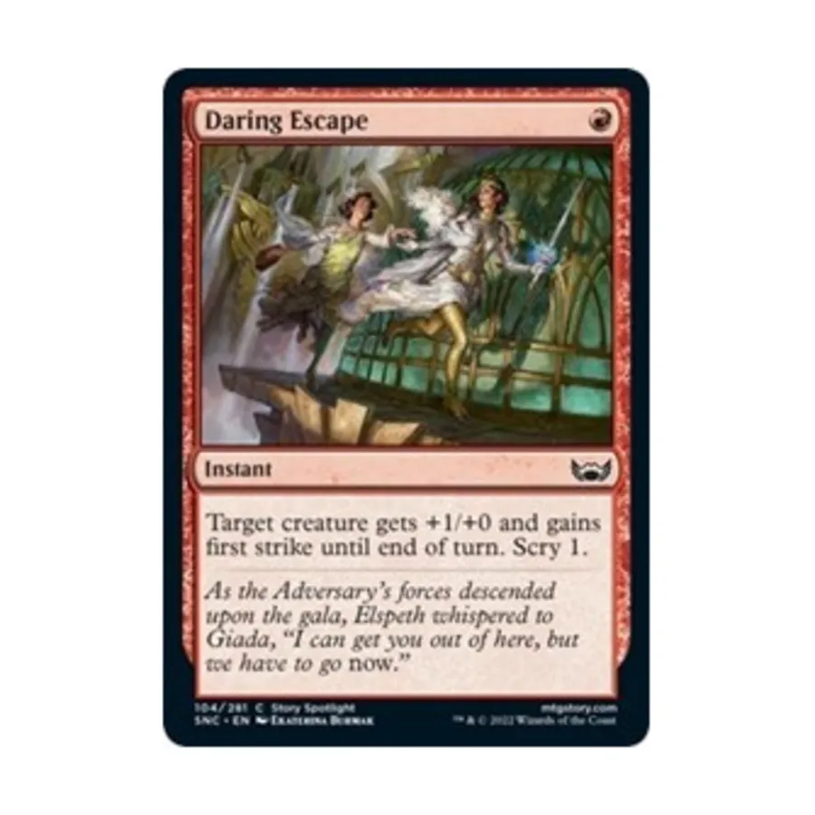 

CCG Дерзкий побег (С), MTG - Streets of New Capenna
