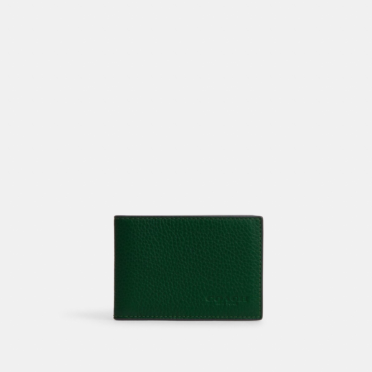 

Компактный складной кошелек Coach Outlet, цвет Gunmetal/Dark Pine