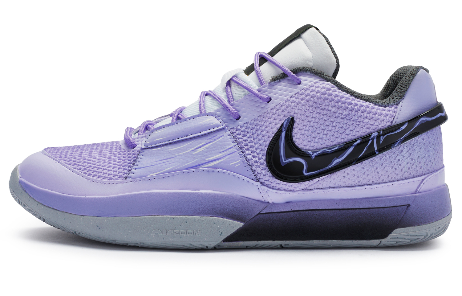 

Nike Джа Морэнт 1 811 Производство Амортизаторы Противоскользящие Низкие Баскетбольные Кроссовки Мужские Фиолетовые Черные