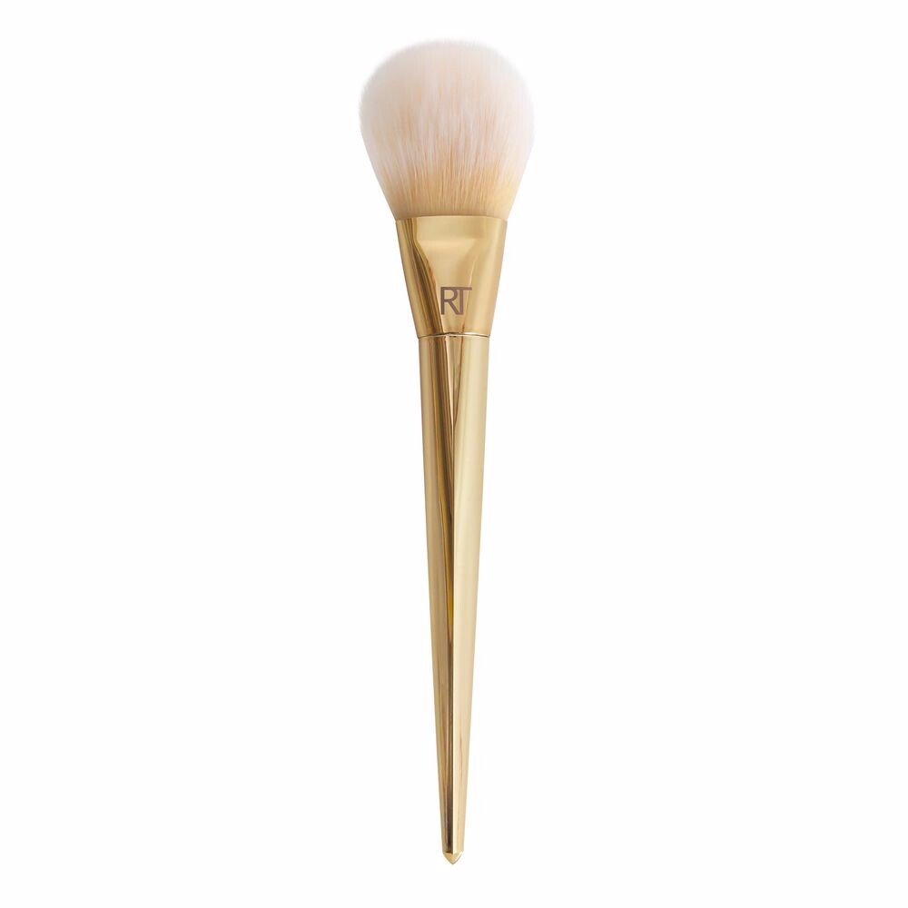 

Косметическая кисточка Brush Bold Metals 100 Polvo Arqueado Real Techniques, 1 шт.