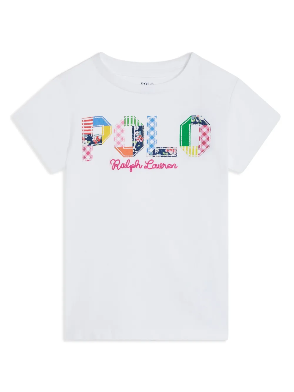 

Футболка с логотипом POLO RALPH LAUREN KIDS, белый
